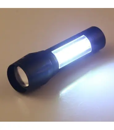 چراغ قوه XPE+COB LED Flashlight Lamp