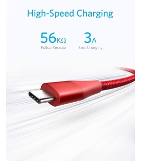 کابل شارژ Type C برند ANKER مدل A8462 PowerLine II