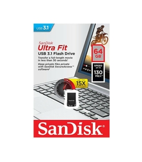 فلش مموری سن دیسک ظرفیت 64 گیگابایت مدل Ultra Fit
