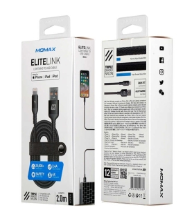 کابل لایتنینگ مومکس MOMAX EliteLink Lightning Cable DL11 1.2M
