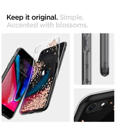 قاب اسپیگن آیفون Spigen Liquid Crystal Case Apple iPhone 8/7/SE2020