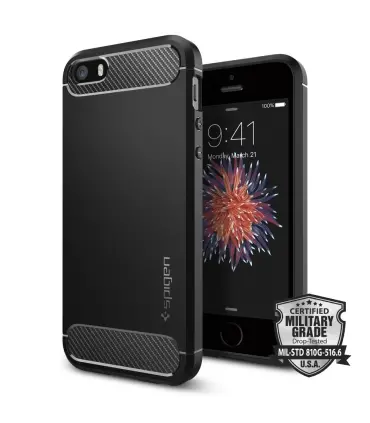 قاب اسپیگن آیفون Spigen Rugged Armor Case Apple iPhone 5/5s/se