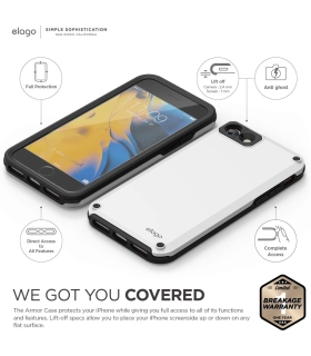 قاب الاگو ایفون Elago Armor Transparent Case Iphone 8/7/Se2020