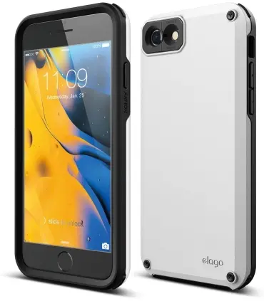 قاب الاگو ایفون Elago Armor Transparent Case Iphone 8/7/Se2020