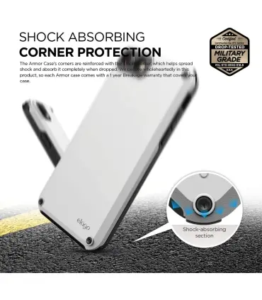 قاب الاگو ایفون Elago Armor Transparent Case Iphone 8/7/Se2020