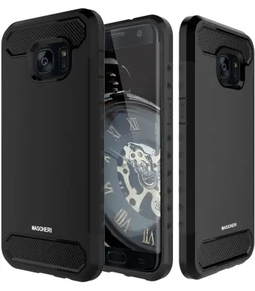 قاب سامسونگ Mascheri Carbon Fiber Case Samsung S7Edge