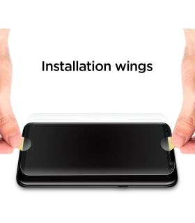 محافظ صفحه اسپیگن Spigen Screen Protector Curved Crystal Samsung Galaxy S8 Plus