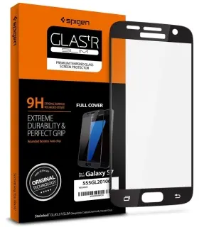 محافظ صفحه گلس اسپیگن Spigen GLAS.tR SLIM Full Cover Samsung Galaxy S7