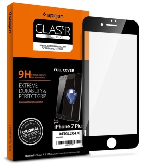 محافظ صفحه گلس اسپیگن Spigen GLAS.tR SLIM Full Cover Iphone 7Plus/8Plus