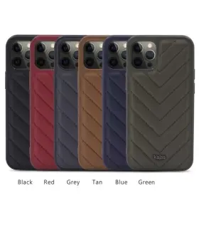 قاب چرمی آیفون Case Kajsa Dale V Style iPhone 12 Pro Max