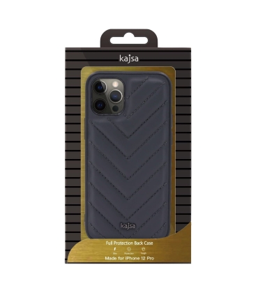 قاب چرمی آیفون  Case Kajsa Dale V Style iPhone 12 Pro Max