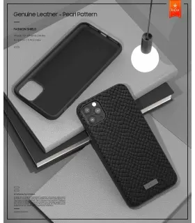 قاب چرمی آیفون Case Kajsa Pearl Pattern iPhone 12 Pro Max