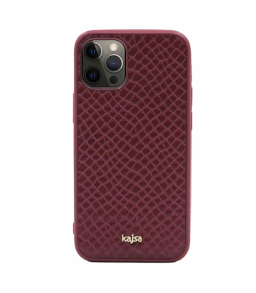 قاب چرمی آیفون  Case Kajsa Pearl Pattern iPhone 12 Pro Max