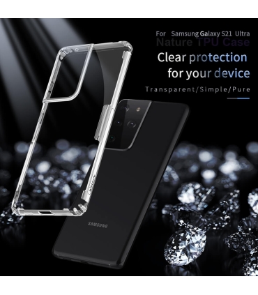 قاب ژله ای نیلکین سامسونگ Nillkin Nature case for Samsung Galaxy S21 Ultra