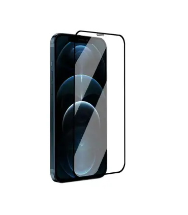 برچسب گلس 3D نزتک آیفون Tempered Glass Naztech Iphone 12Pro Max