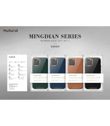 قاب چرمی Mutural Stylish Case Iphone 12 Mini