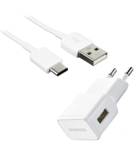 شارژر و کابل اورجینال سامسونگ Samsung Fast Charging With Type-C Cable
