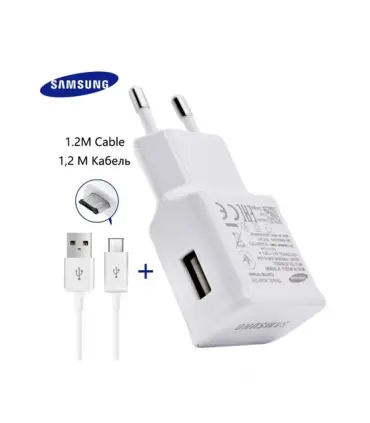 شارژر و کابل اورجینال سامسونگ Samsung Fast Charging With Micro Usb Cable