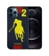 قاب محافظ چرمی اورجینال پولو ایفون Polo Jockey Case Iphone 12pro/12
