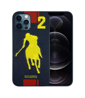 قاب محافظ چرمی اورجینال پولو ایفون Polo Jockey Case Iphone 12pro/12