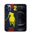 قاب محافظ چرمی اورجینال پولو ایفون Polo Jockey Case Iphone 12pro/12