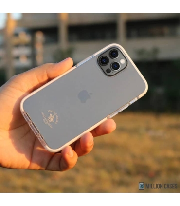 قاب محافظ اورجینال پولو ایفون Polo Racquet Crystal Case Iphone 12 pro/12