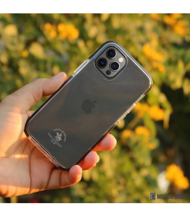 قاب محافظ اورجینال پولو ایفون Polo Racquet Crystal Case Iphone 12 pro/12