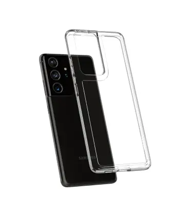 کیس اسپیگن Galaxy S21 Ultra Case Spigen Crystal Hybrid