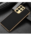 کاور اورجینال لاکچری مشکی طلایی GKK سامسونگ Galaxy S21 Ultra