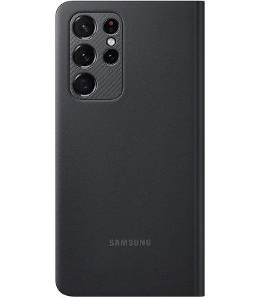 فلیپ کاور هوشمند سامسونگ مدل Clear View Cover  Galaxy S21 Ultra به همراه قلم