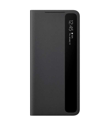 فلیپ کاور هوشمند سامسونگ مدل Clear View Cover  Galaxy S21 Ultra