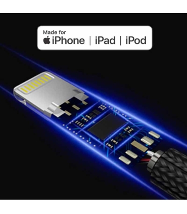 کابل تبدیل USB به لایتنینگ کلومن پلاس مدل +K1 طول 1 متر