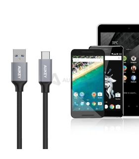 کابل تبدیل USB به USBC آکی 3 عددی مدل CB-CMD1