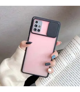 قاب محافظ لنز دار Lens Slider Case For Samsung Galaxy A11