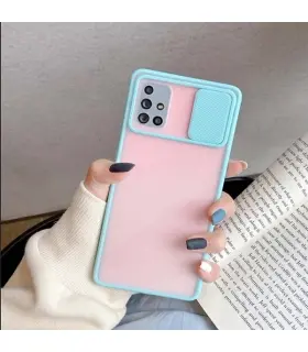 قاب محافظ لنز دار Lens Slider Case For Samsung Galaxy A72