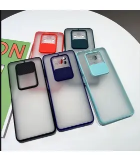قاب محافظ لنز دار Lens Slider Case For Xiaomi Redmi Note9 Pro/Note9S