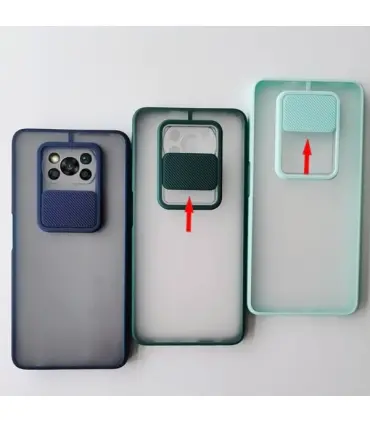 قاب محافظ لنز دار Lens Slider Case For Xiaomi Redmi Note9 Pro/Note9S