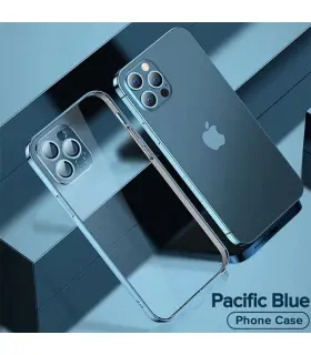 قاب مات محافظ لنز دار QY آیفون Apple iPhone 12 Pro مدل Premium Case