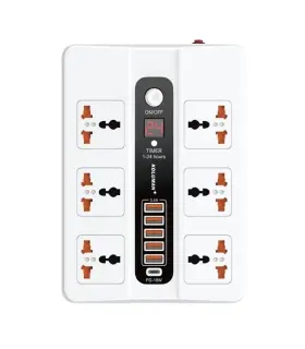 چند راهی برق کلومن پلاس مدل KS-3+ شارژ سریع و قابلیت PD