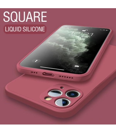 قاب سیلیکونی گوشی آیفون Apple iPhone 12 Pro Max محافظ لنز دار