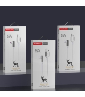 کابل سرکج اندورید ترانیو مدل Tranyoo cable X14 Micro Usb