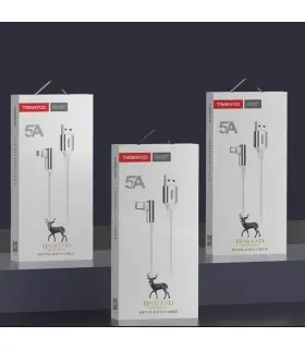 کابل سرکج اندورید ترانیو مدل Tranyoo cable X14 Micro Usb