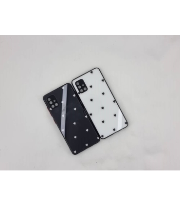 قاب پشت گلس محافظ لنز دار Glass Case Samsung A31