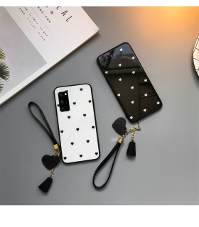 قاب پشت گلس محافظ لنز دار Glass Case Samsung A50/A50S/A30S