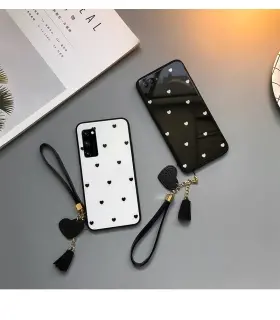 قاب پشت گلس محافظ لنز دار Glass Case Samsung A50/A50S/A30S