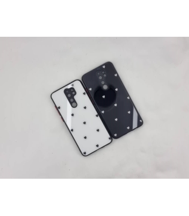 قاب پشت گلس محافظ لنز دار Glass Case Xiaomi Redmi Note 8Pro
