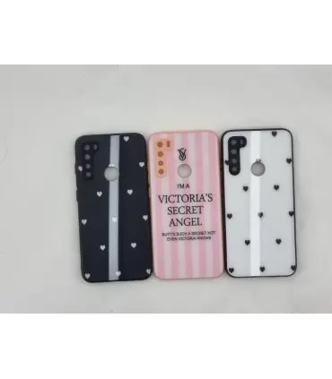 قاب پشت گلس محافظ لنز دار Glass Case Xiaomi Redmi Note 8
