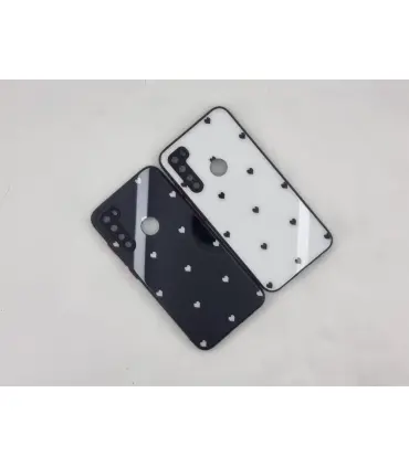 قاب پشت گلس محافظ لنز دار Glass Case Xiaomi Redmi Note 8