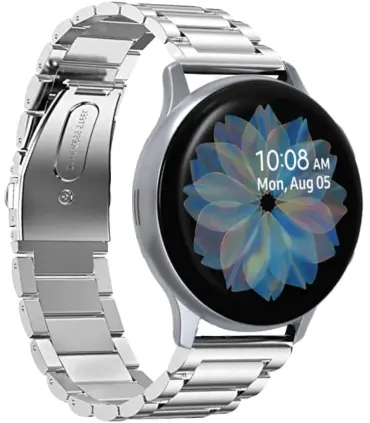 بند استیل ساعت سامسونگ Galaxy Watch Active/Active2 مدل 3Pointers