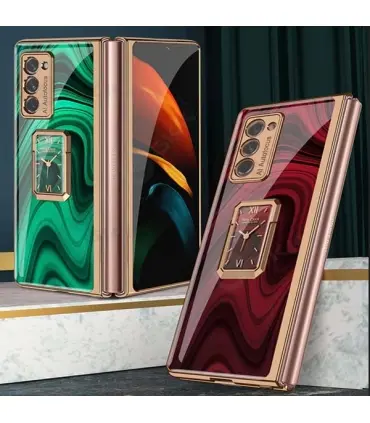 کاور اورجینال لاکچری رنگین کمانی GKK سامسونگ Galaxy Z FOLD2